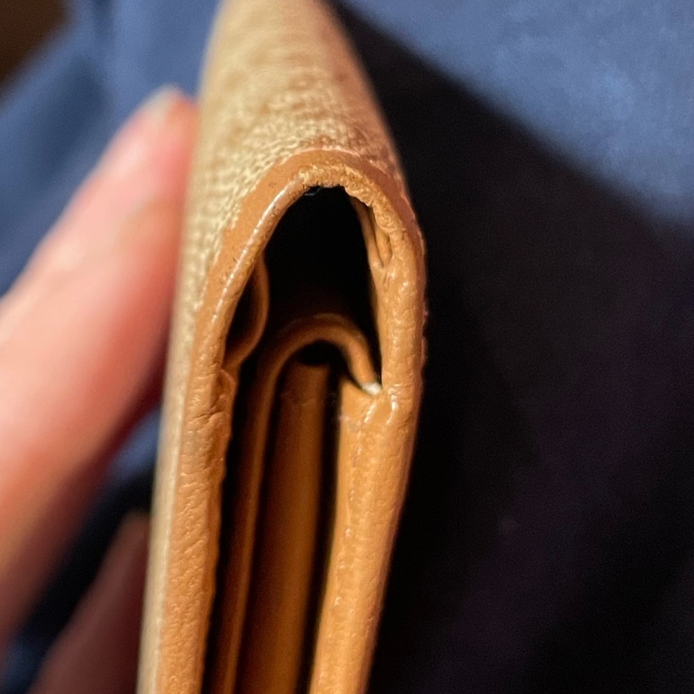 Celine Brown Wallet with Monogram Design - Picture 13 of 16